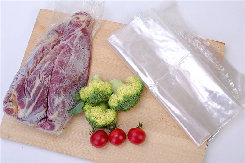 Custom Food Grade Clear Plastic Chicken Meat Heat Poultry Shrink Wrap Bags