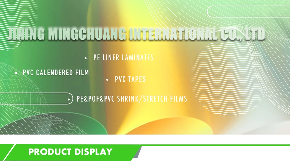 Low Price Stretch Film Transparent Plastic Roll PVDC Wrap PVC Heat Shrink Wrap Bags