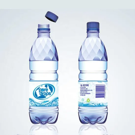 Heat Shrink Sleeve Transparent Label for Water Bottle Waterproof